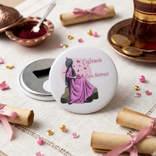 Kına Gecesi Hediyesi Açacak Magnet