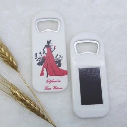 Kına Kızı Baskılı Dikey Açacak Magnet 4,5x10,5 cm Uv Kına Gecesi Hediyeliği