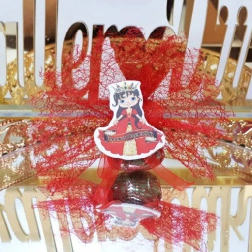 Kırmızı Sticker Magnet Kına Gecesi Hediyesi