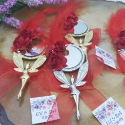 Tüylü Ayna Su Perisi Nikah Şekeri