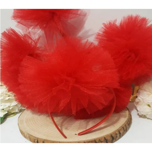 Ponponlu Kına Taçları 10 Lu