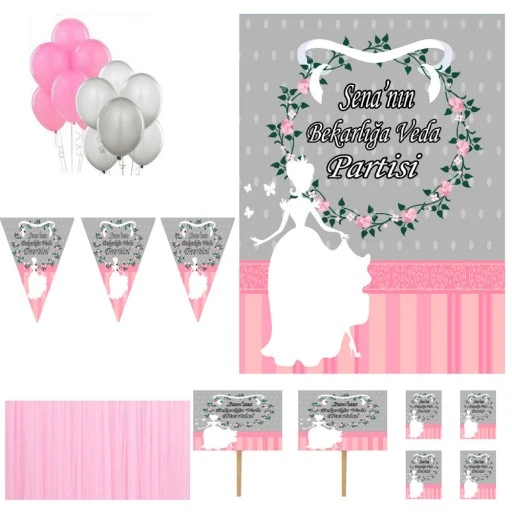 Bekarlığa Veda Partisi Süsleme Ve Magnet Seti Hdts140