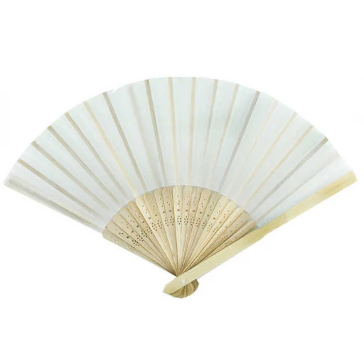 Beyaz Ahşap Yelpaze Kasa Tasarım Yelpaze