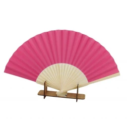 Pembe Ahşap Kasa Tasarım Yelpaze