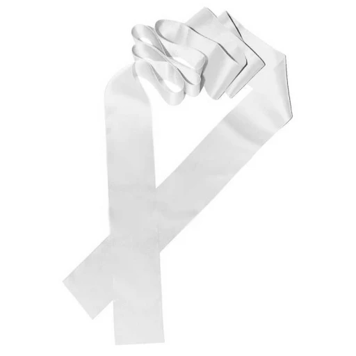 Takı Kurdelası Sade Beyaz 6 cm 2'li Mt