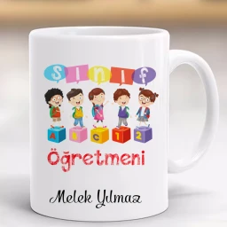 Öğretmenler Günü Hediye Kupa Sınıf Öğretmeni Kişiye Özel