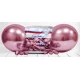 Balon Krom Parlak 10 inç Pembe 50'li