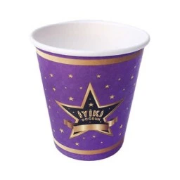 Bardak karton iyiki doğdun yıldızlı 8oz pk:8