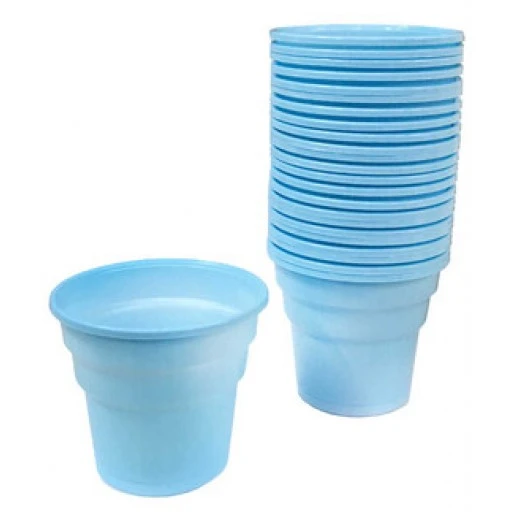 Bardak Plastik 200 Cc Mavi 25'li