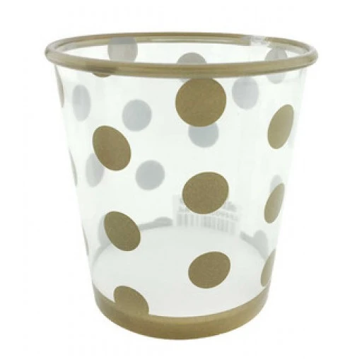 Bardak Plastik 500 Cc (dondurma Bardağı) Puantiyeli Altın 8'lı