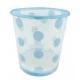 Bardak Plastik 500 Cc (dondurma Bardağı) Puantiyeli Mavi 8'lı