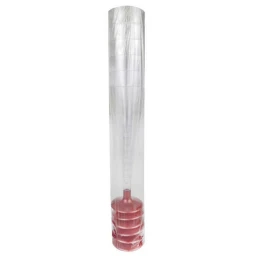 KADEH AKRİLİK UZUN 120 CC KIRMIZI PK:6 