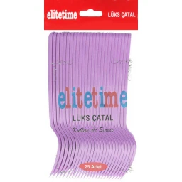 ÇATAL LÜKS MAKARON LİLA PK:25 KL:80