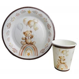 BARDAK AYICIK RETRO KARTON 240 GR 8 OZ PK:8