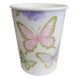 BARDAK KELEBEKLER KARTON 240 GR 8 OZ PK:8