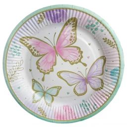 TABAK KELEBEKLER KARTON 300 GR 23CM PK:8