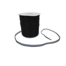 Kurdela Organze Siyah 1cm 500yard