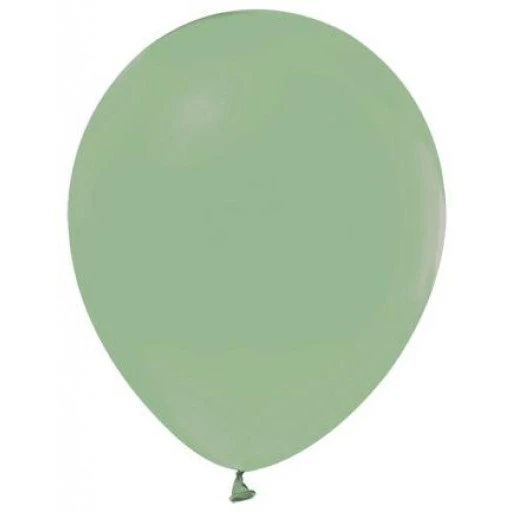 Balon Düz Pastel(makaron Balon) Küf Yeşili 100'lü