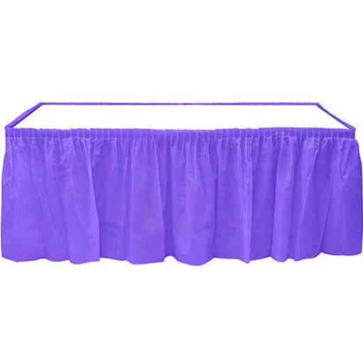 Masa Kenarı Eteği Mor
