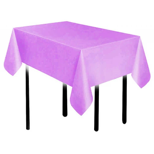 MASA ÖRTÜSÜ DÜZ YERLİ 137X183 CM LİLA PK:1