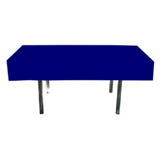 Masa Örtüsü Desensiz Yerli (saks Mavi) Lacivert 137x183