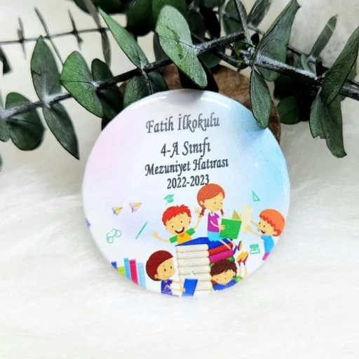 Mezunlar Baskılı Metal Açacak Magnet Mezuniyet Hatırası