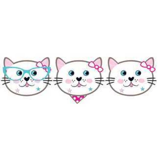 Maske Mıss Cat 6'lı