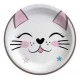 Tabak Mıss Cat 23 cm 8'lı