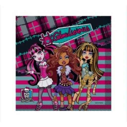 Kağıt Peçete Monster Hıgh Klasik 33*33 cm P16