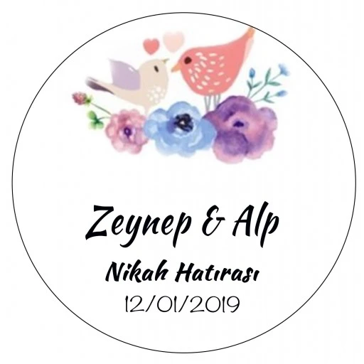 Nikah Şekeri Etiketi Ed209