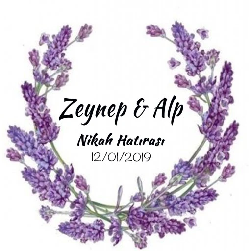 Nikah Şekeri Etiketi Ed221