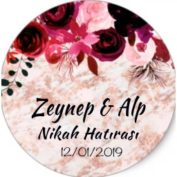 Nikah Şekeri Etiketi Ed224