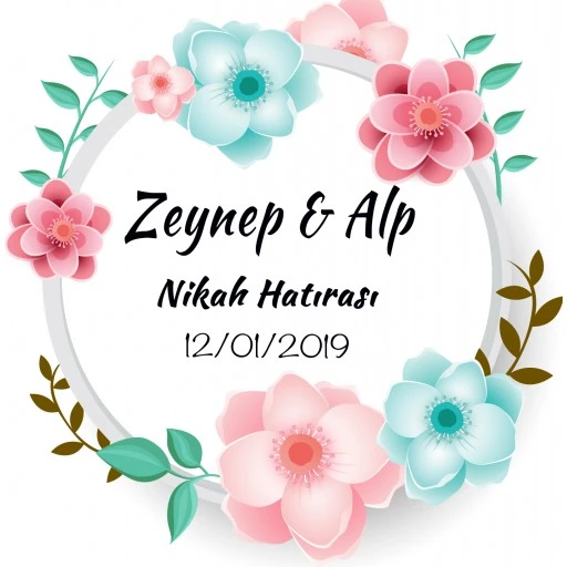 Nikah Şekeri Etiketi Ed227