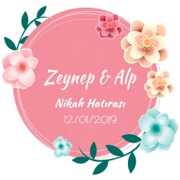 Nikah Şekeri Etiketi Ed229