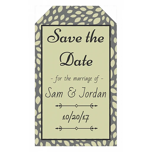 Nikah Şekeri Etiketi Ed64