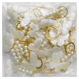 ANAHTARLIK KELEBEK İNCİLİ SEDEFLİ PK:1