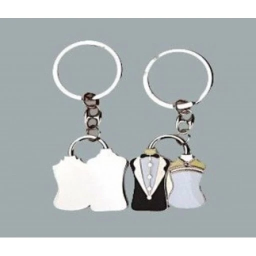 Anahtarlık Gelin Damat Taşlı Pk1