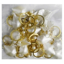 ANAHTARLIK YAPRAK İNCİLİ SEDEFLİ PK:1