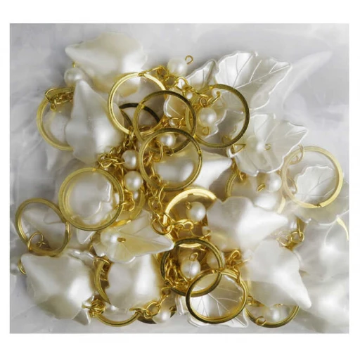 ANAHTARLIK YAPRAK İNCİLİ SEDEFLİ PK:1