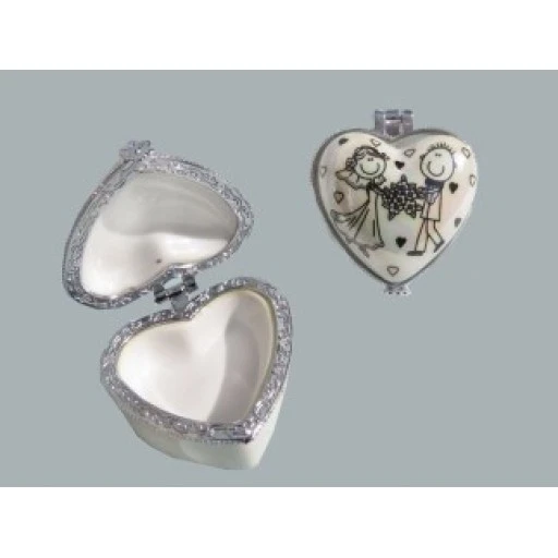 Altın Kutu Gelin Damat Kalpli P12