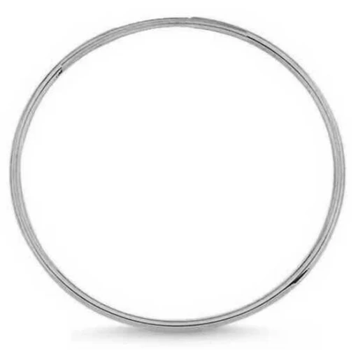 Halka Alyans Metal 6 cm Gümüş 25'li