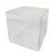Kutu Kare 4x4 cm Şeffaf