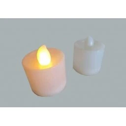 Mum Led Işıklı Pilli Beyaz 3.5x4.5 cm