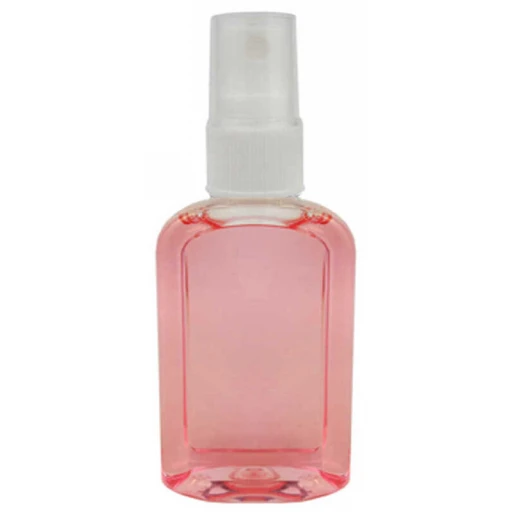 Şişe Plastik Mika Sprey Kapaklı Kare Düz 50cc