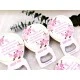 Rengarenk Çiçekli Baskılı Balon Açacak Magnet 11x7 cm Uv Nişan Hediyeliği Nikah Şekeri