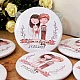 Gelin Damatlı Açacak Magnet Söz Nişan Nikah Hediyesi Nikah Şekeri Metal 6 cm
