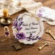 Ahşap Magnet Nişan Şekeri 01