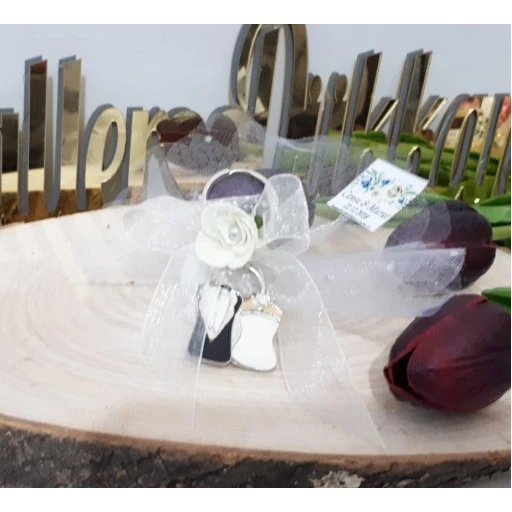 Gelin Damat Anahtarlık Nikah Şekeri