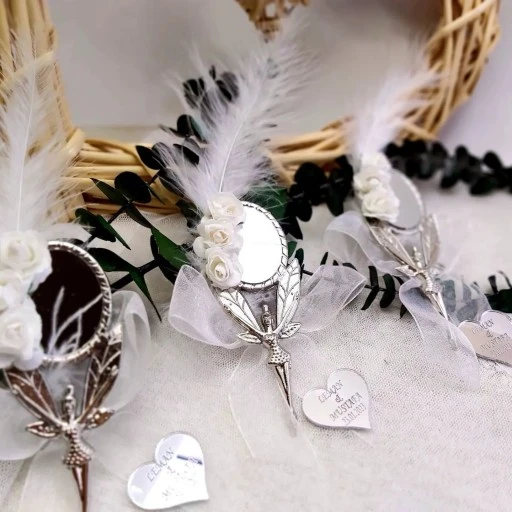 Melek Ayna Nikah Şekeri, Söz Nişan Hediyesi Hatıralık Ayna