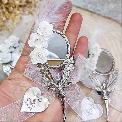 Melek Ayna Nikah Şekeri, Söz Nişan Hediyesi Hatıralık Ayna